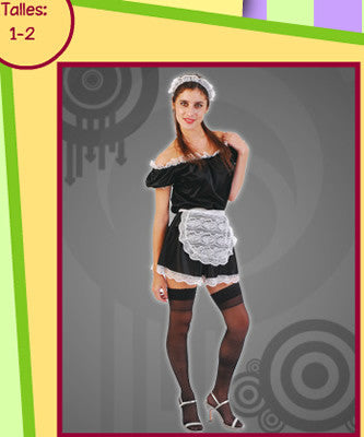 Disfraz de mucama - Candela